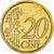 France, 20 Euro Cent, Proof, 2001, Monnaie de Paris, Nordic gold, MS(65-70)