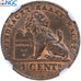 Belgium, Leopold II, Centime, 1894, Brussels, Copper, NGC, MS(63), KM:34.1