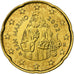 San Marino, 20 Euro Cent, BU, 2002, Rome, Nordic gold, MS(65-70), KM:444