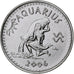 Somalilândia, 10 Shillings, Aquarius, 2006, Aço Inoxidável, AU(55-58), KM:7