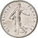 Francja, 1/2 Franc, Semeuse, 1968, Paris, Nikiel, EF(40-45), Gadoury:429