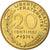 France, 20 Centimes, Marianne, 1971, Paris, Aluminum-Bronze, MS(65-70)