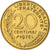 Francia, 20 Centimes, Marianne, 1973, Paris, Aluminio - bronce, FDC