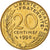 Francia, 20 Centimes, Marianne, 1998, Pessac, BU, Alluminio-bronzo, SPL+