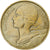 Francia, 10 Centimes, Marianne, 1963, Paris, Alluminio-bronzo, BB+, Gadoury:293