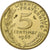 France, 5 Centimes, Marianne, 1967, Paris, Aluminum-Bronze, MS(63), Gadoury:175