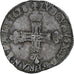 Francia, Louis XIII, 1/4 Ecu, 1628, Bayonne, Argento, MB, Gadoury:27