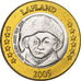 Finnland, Lapland, 2 Euro, Fantasy euro patterns, Essai-Trial, PP, 2005