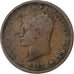 Italia, Royaume d'Italie, Napoleon I, Soldo, 1813, Milan, Cobre, BC+, KM:3.2