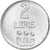 San Marino, 2 Lire, 1972, Rome, BU, Aluminium, MS(65-70), KM:15