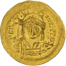 Justinian I, Solidus, 542-565, Constantinople, Gold, AU(50-53), Sear:140