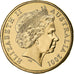 Austrália, Elizabeth II, Dollar, 2001, Canberra, BU, Alumínio-Bronze