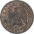 France, Napoleon III, Centime, 1854, Bordeaux, Bronze, AU(50-53), Gadoury:86