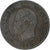 Francia, Napoleon III, 2 Centimes, 1856, Rouen, Bronce, BC+, Gadoury:103