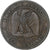 Francia, Napoleon III, 2 Centimes, 1856, Rouen, Bronce, BC+, Gadoury:103