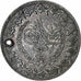 Empire ottoman, Mahmud II, Kurus, AH 1223/1830, Constantinople, Holed, Billon