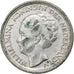 Paesi Bassi, Wilhelmina I, 10 Cents, 1944, Philadelphia, Argento, BB, KM:163