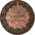 France, Medal, Société des architectes du Nord, 1868, Copper, Tribout