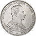 Kingdom of Prussia, Wilhelm II, 3 Mark, 1914, Berlin, Plata, MBC+, KM:538