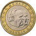 Mónaco, Rainier III & Albert, Euro, 2001, Pessac, Bimetálico, MBC+, KM:173