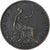 United Kingdom, Victoria, 1/2 Penny, 1890, London, Bronze, S+, KM:754