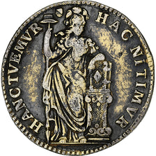 Netherlands, 10 Stuivers, 1756, Utrecht, Holed, Silver, VF(30-35), KM:110