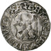 Duchy of Brittany, François Ier, Blanc à la targe, 1442-1450, Rennes, Vellón