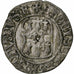 Duchy of Brittany, François Ier, Blanc à la targe, 1442-1450, Rennes, Lingote