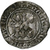 Duchy of Brittany, François II, Blanc à la targe, 1484-1488, Nantes, Billon