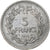Francja, 5 Francs, Lavrillier, 1938, Paris, Nikiel, AU(50-53), Gadoury:760
