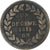Frankrijk, Louis XVIII, Decime, 1815., Strasbourg, Bronzen, FR+, Gadoury:196d