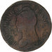 France, Decime, Dupré, AN 7, Strasbourg, Copper, VF(20-25), Gadoury:187