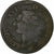 France, Louis XVI, Sol, 1791, Rouen, 2nd semestre, Copper, F(12-15), Gadoury:350