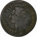 Francia, Louis XVI, Sol, 1791, Rouen, 2nd semestre, Rame, B+, Gadoury:350