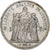 França, 5 Francs, Hercule, 1875, Bordeaux, Prata, EF(40-45), Gadoury:745