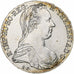 Áustria, Maria Theresa, Thaler, Convention, 1780, Vienna, Nova cunhagem, Prata