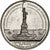 France, Médaille, Bartholdi, Statue of Liberty, 1886, Argent, SUP