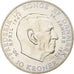 Danemark, Margrethe II, 10 Kroner, 1972, Copenhagen, Argent, SUP+, KM:858