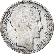 Francia, 10 Francs, Turin, 1934, Paris, Argento, MB+, Gadoury:801, KM:878