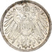 Niemcy, Wilhelm II, Mark, 1908, Berlin, Srebro, AU(50-53), KM:14