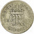 Reino Unido, George VI, 6 Pence, 1942, London, Plata, BC+, KM:852