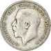 Verenigd Koninkrijk, George V, 6 Pence, 1918, London, Zilver, FR, KM:815