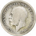 Reino Unido, George V, 6 Pence, 1928, London, Plata, BC+, KM:832