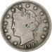 Stati Uniti, 5 Cents, 1907, Philadelphia, Nichel, MB, KM:112