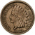 Estados Unidos, Cent, Indian Head, 1863, Philadelphia, Cobre - níquel, MBC