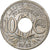 França, 10 Centimes, Lindauer, 1922, Poissy, Cobre-níquel, MS(63)