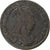 Francja, Louis XIV, Liard, 1656, Limoges, Miedź, VF(30-35), Gadoury:80