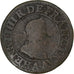 França, Henri IV, Double Tournois, Paris, Cobre, VF(20-25), Gadoury:538