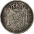 España, Isabel II, 10 Reales, 1853, Barcelona, Plata, MBC, KM:595.3