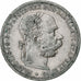 Austria, Franz Joseph I, Corona, 1894, Vienna, Plata, MBC, KM:2804